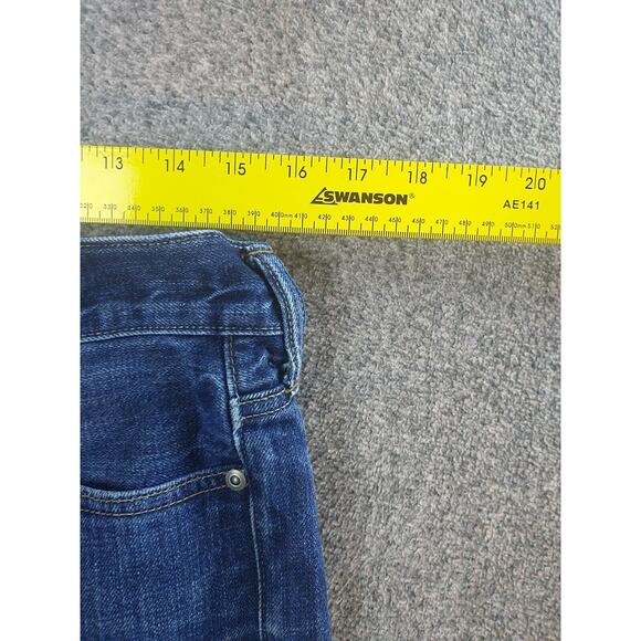 J. Crew Jeans Men's 30x32 Style 770 Straight Fit Denim Distressed Wallet Print - Picture 8 of 16